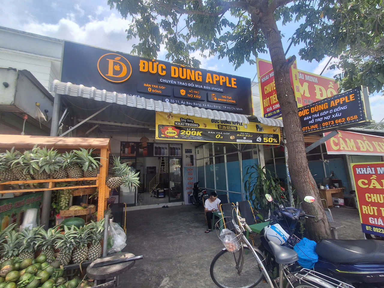 Bảng hiệu alu chữ nổi