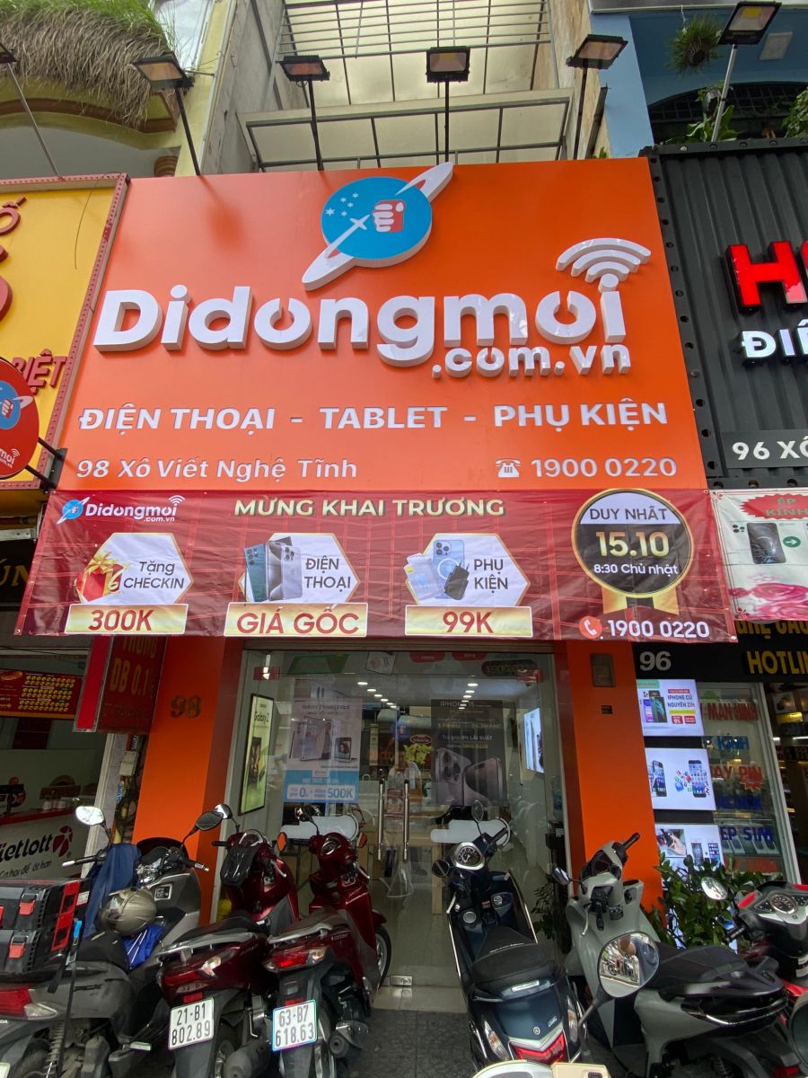 bảng hiệu alu mặt tiền